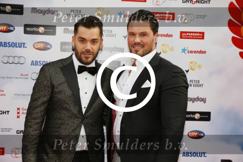 Amsterdam 29 juni 2015
Rainbow awards in Tuschinski.
Janice en partner