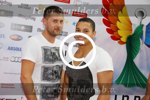 Amsterdam 29 juni 2015
Rainbow awards in Tuschinski.
Jeffrey wammes en ...