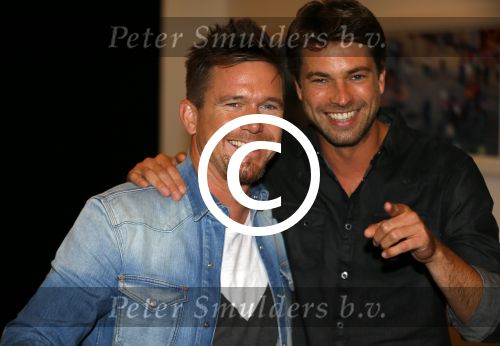 Hilversum 25 augustus 2015
Perspresentatie RTL in studio 21. Johnny de Mol en Rick Brandsteder