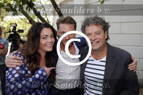 Amsterdam 20 augustus 2015
Winterpresentatie SBS6 in artis. Kim Lian v d Meij Dirk Zeelenberg  en Luc Peters