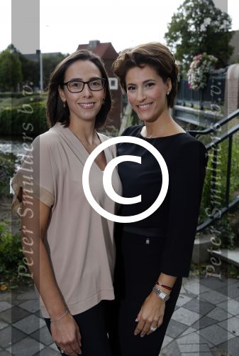 Amsterdam 3 september 2015 
Talkies Lunch bij Harbour club Kitchen Red.
Kristina Bozilovic met zus