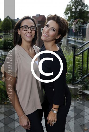 Amsterdam 3 september 2015 
Talkies Lunch bij Harbour club Kitchen Red.
Kristina Bozilovic met zus