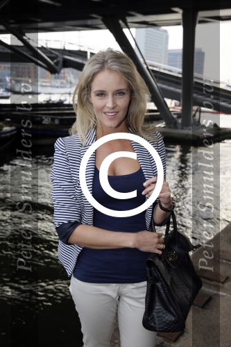 Amsterdam 19 augustus 2015 
Div bn ers eten bij restaurant op brug bij sail. Liza Sips