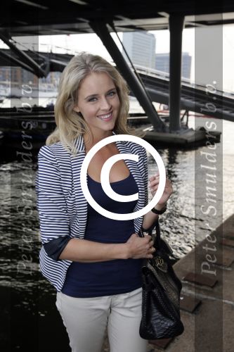 Amsterdam 19 augustus 2015 
Div bn ers eten bij restaurant op brug bij sail. Liza Sips