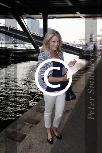 Amsterdam 19 augustus 2015 
Div bn ers eten bij restaurant op brug bij sail. Liza Sips