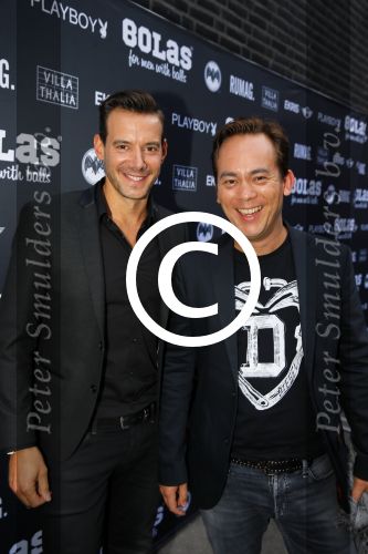 Rotterdam 7 september 2015
Presentatie Bolas ondergoedlijn van oa Everon Jackson Hooi. Luca Savazzi met partner