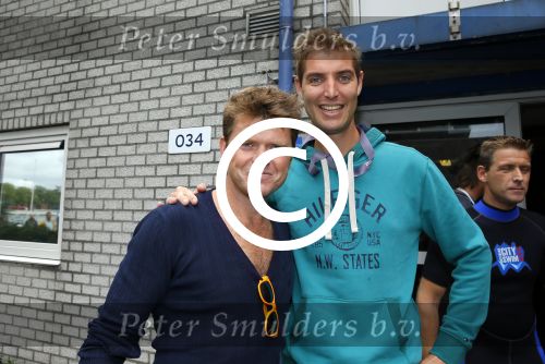 Amsterdam 6 september 2015
ALS Amsterdam City Swim in de grachten van Amsterdam met veel bekende nederlanders.
Maarten v d Weijden