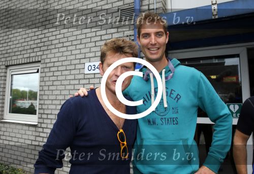 Amsterdam 6 september 2015
ALS Amsterdam City Swim in de grachten van Amsterdam met veel bekende nederlanders.
Maarten v d Weijden