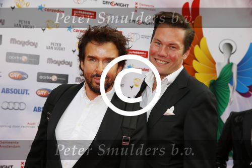 Amsterdam 29 juni 2015
Rainbow awards in Tuschinski.
Mari v d Ven met partner