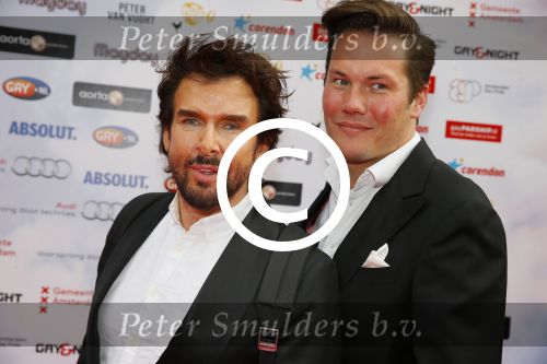 Amsterdam 29 juni 2015
Rainbow awards in Tuschinski.
Mari v d Ven met partner