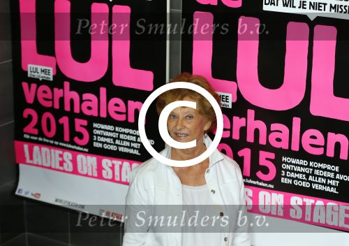 Amsterdam 1 september 2015 
Presentatie cast lulverhalen van Howard Komproe.
Marijke Barend
