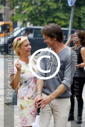 Den Haag 31 augustus 2015
Opening Dansschool Annette Wijndom van de Fafa dansers. Mariska v Kolck met sander Janson