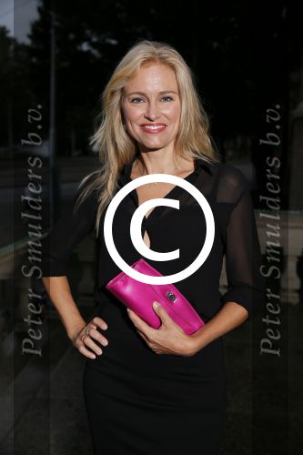 Amsterdam 31 augustus 2015 
Premiere meiden van de herengracht in het tropenmuseum. Marit van Bohemen met Peggy Vrijens
