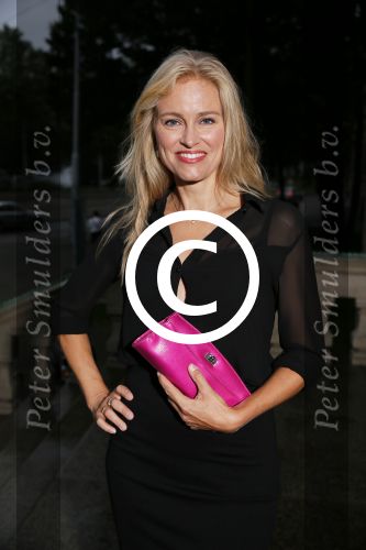 Amsterdam 31 augustus 2015 
Premiere meiden van de herengracht in het tropenmuseum. Marit van Bohemen met Peggy Vrijens