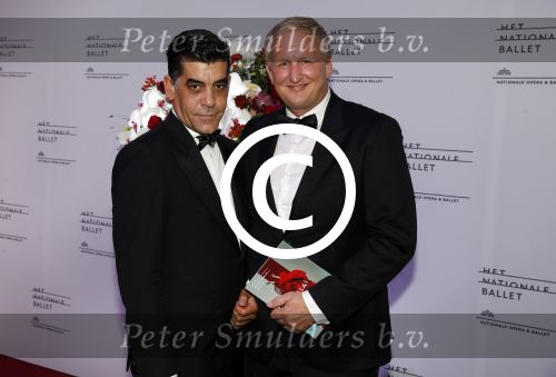 Amsterdam 8 september 2015
Vorstelling nationaal balet in de stopera. Mark Konijnenburg met vriend