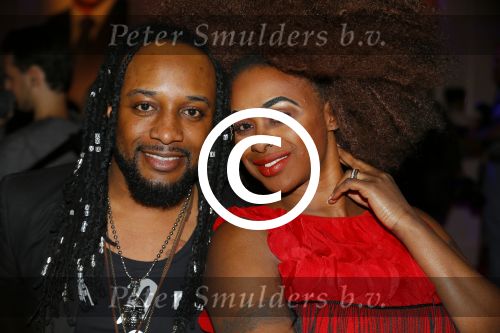 Hilversum 25 augustus 2015
Perspresentatie RTL in studio 21. Nathalie Makoma gaat trouwen met haar verloofde JC