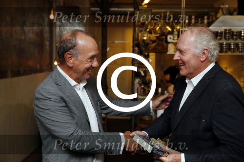 Amsterdam 31 augustus 2015 
Boekpresentatie Peter Romer , Super Nova. Met Peter Tuinman