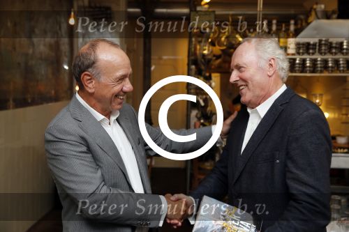 Amsterdam 31 augustus 2015 
Boekpresentatie Peter Romer , Super Nova. Met Peter Tuinman