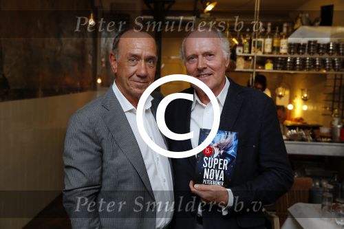 Amsterdam 31 augustus 2015 
Boekpresentatie Peter Romer , Super Nova. Met Peter Tuinman