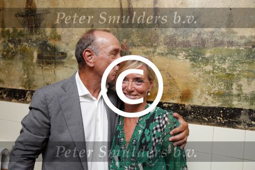 Amsterdam 31 augustus 2015 
Boekpresentatie Peter Romer , Super Nova. Peter met zijn vrouw
