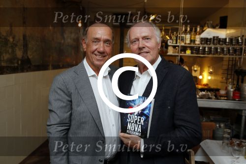 Amsterdam 31 augustus 2015 
Boekpresentatie Peter Romer , Super Nova. Met Peter Tuinman