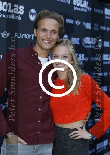 Rotterdam 7 september 2015
Presentatie Bolas ondergoedlijn van oa Everon Jackson Hooi. Pip Pellens met Pim Wessels
