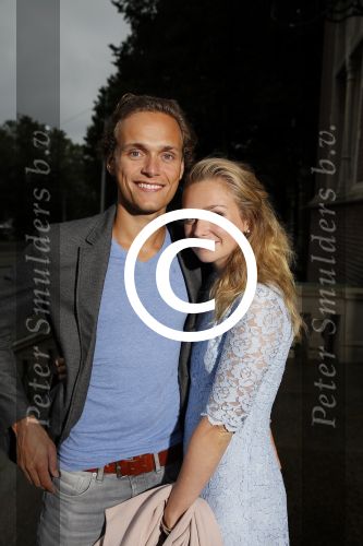 Amsterdam 31 augustus 2015 
Premiere meiden van de herengracht in het tropenmuseum. Pip Pellens en Pim Wessels