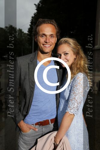 Amsterdam 31 augustus 2015 
Premiere meiden van de herengracht in het tropenmuseum. Pip Pellens en Pim Wessels