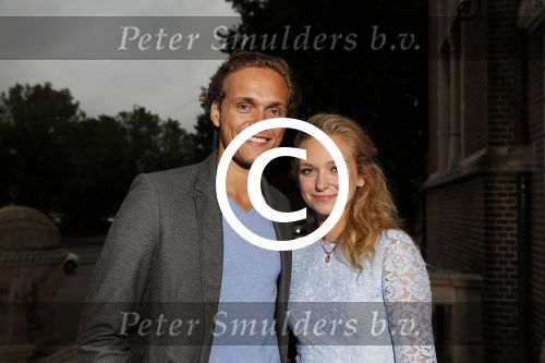 Amsterdam 31 augustus 2015 
Premiere meiden van de herengracht in het tropenmuseum. Pip Pellens en Pim Wessels