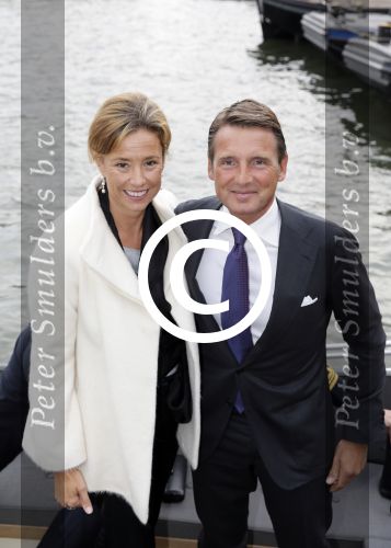 Amsterdam 19 augustus 2015 
Prinses Marilene en Prins Maurits bij sail.