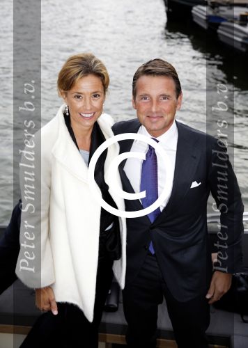 Amsterdam 19 augustus 2015 
Prinses Marilene en Prins Maurits bij sail.