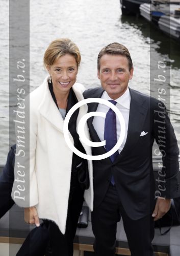 Amsterdam 19 augustus 2015 
Prinses Marilene en Prins Maurits bij sail.