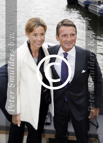 Amsterdam 19 augustus 2015 
Prinses Marilene en Prins Maurits bij sail.