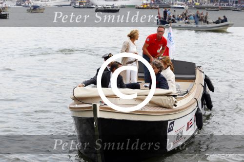 Amsterdam 19 augustus 2015 
Prinses Marilene en Prins Maurits bij sail.