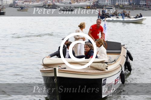 Amsterdam 19 augustus 2015 
Prinses Marilene en Prins Maurits bij sail.