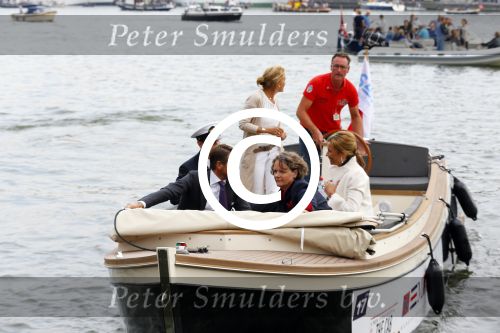 Amsterdam 19 augustus 2015 
Prinses Marilene en Prins Maurits bij sail.