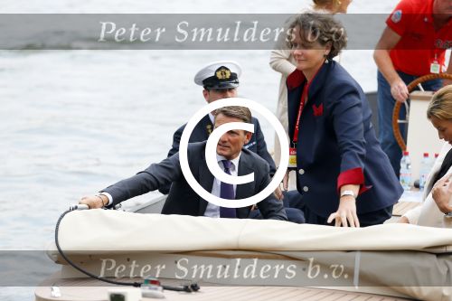 Amsterdam 19 augustus 2015 
Prinses Marilene en Prins Maurits bij sail.