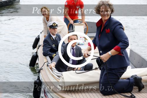 Amsterdam 19 augustus 2015 
Prinses Marilene en Prins Maurits bij sail.