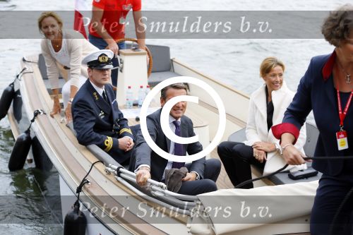 Amsterdam 19 augustus 2015 
Prinses Marilene en Prins Maurits bij sail.