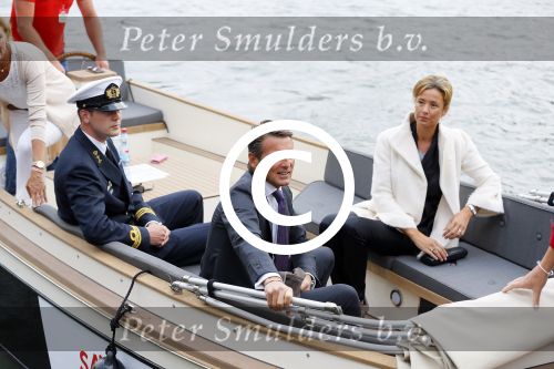 Amsterdam 19 augustus 2015 
Prinses Marilene en Prins Maurits bij sail.