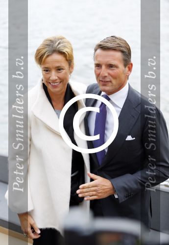 Amsterdam 19 augustus 2015 
Prinses Marilene en Prins Maurits bij sail.