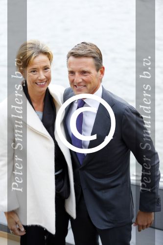 Amsterdam 19 augustus 2015 
Prinses Marilene en Prins Maurits bij sail.