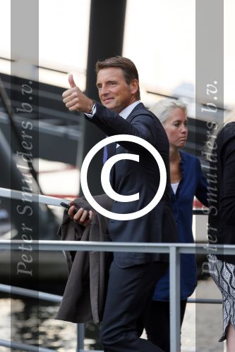 Amsterdam 19 augustus 2015 
Prinses Marilene en Prins Maurits bij sail.