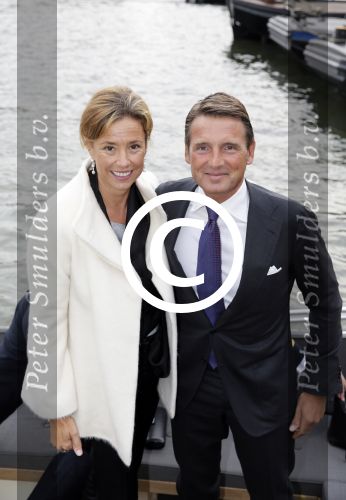 Amsterdam 19 augustus 2015 
Prinses Marilene en Prins Maurits bij sail.