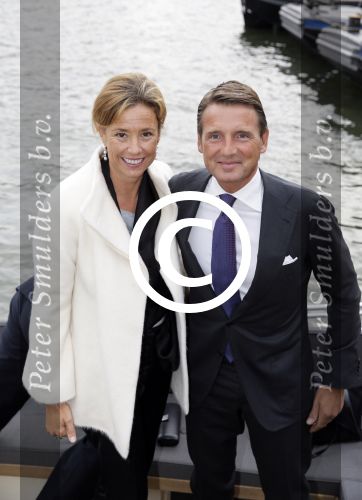 Amsterdam 19 augustus 2015 
Prinses Marilene en Prins Maurits bij sail.