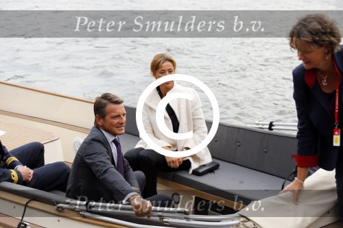 Amsterdam 19 augustus 2015 
Prinses Marilene en Prins Maurits bij sail.