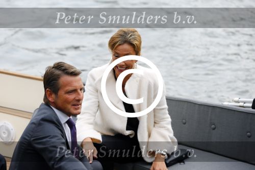 Amsterdam 19 augustus 2015 
Prinses Marilene en Prins Maurits bij sail.