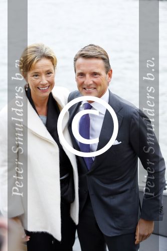 Amsterdam 19 augustus 2015 
Prinses Marilene en Prins Maurits bij sail.