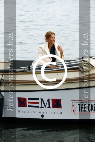 Amsterdam 19 augustus 2015 
Prinses Marilene en Prins Maurits bij sail.