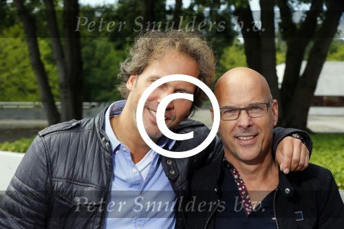 Hilversum 25 augustus 2015
Perspresentatie RTL in studio 21. Rob Kamphues en Werner Budding